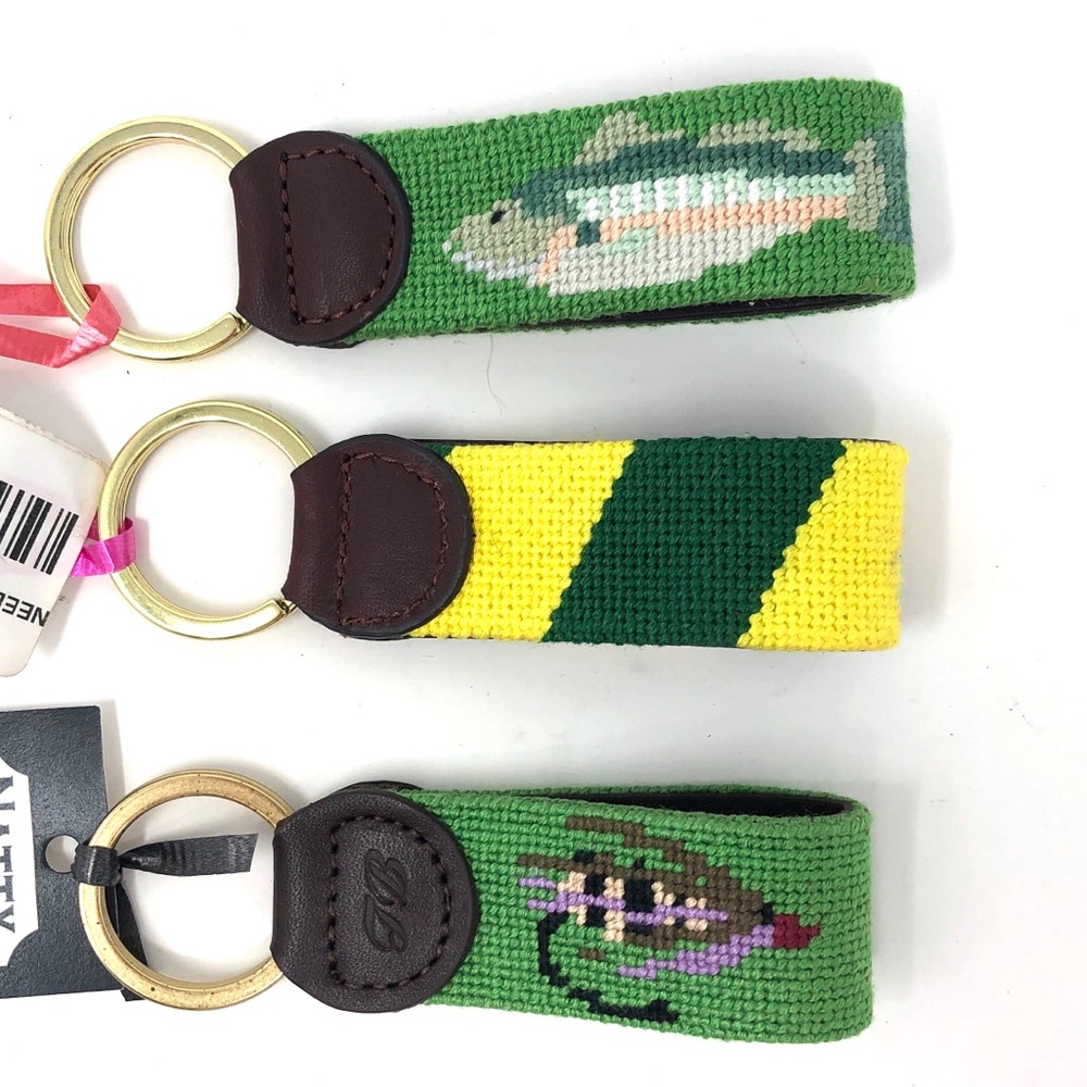 Needlepoint Key Fobs